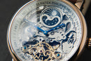Patek Phillippe Turbilhão 42mm Rosé Mostrador Branco