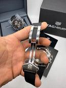 TAG Heuer Carrera, Chronograph Eletrônico, 44 mm, Aço - Puls. Borracha