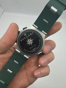 Bvlgari Aluminium Crono 44mm - Aço - Mostrador Verde