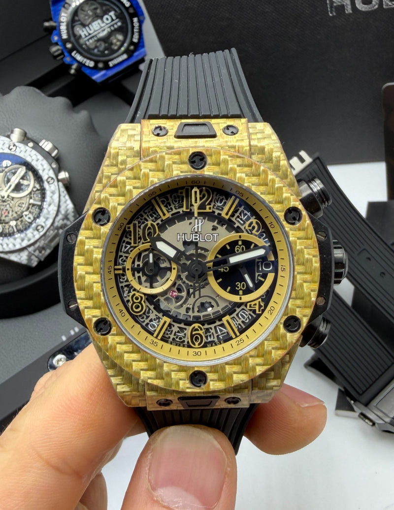 Hublot Big Bang 20th Anniversary King Gold Carbon 43mm