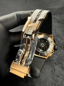 Hublot Big Bang Unico Golf Aço Rose 45 mm