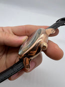Patek Phillippe Turbilhão Esqueleto 42mm Aço, Pulseira Couro