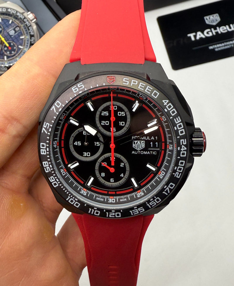 TAG Heuer F1 Cronometro 42mm Aço/OxBlack - Speed