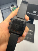 TAG Heuer Monaco Split-Seconds Chronograph 44mm Aço/OxBlack
