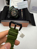 Panerai Luminor Submersible 47mm Aço/OxBlack BRABUS - Verde Militar