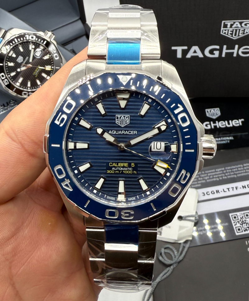 TAG Heuer Aquarecer Professional 300 Aço 42mm Besel Cerâmica - CLONE