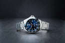 Tag Heuer F1 43mm Aço Mostrador Azul Luneta Azul Pulseira Aço