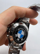 TAG Heuer Carrera BMW Aço 43mm Mostrador Preto