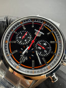 Tag Heuer Carrera Aço 43mm, Mostrador Preto