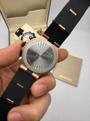 Bvlgari Aluminium Crono 41mm - Aço/Rose - Mostrador Preto