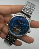Patek Phillippe Fases da Lua Turbilhão 42mm Aço, Pulseira Aço
