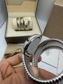 Bvlgari Serpenti Tubogas 02 Voltas 35mm Aço Mostrador Preto