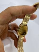 Bvlgari SERPENTI SEDUTTORI 33mm Dourado - Mostrador Preto - Bezel Crav.