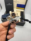 Vacheron Constantin Overseas Turbilhão Aço 40mm, Mostrador Preto