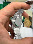 Rolex Day-Date Presidente 40mm Aço 904L- Mostrador Cinza - CLONE