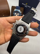 Breitling Super Chronomat Aço 44mm Pulseira Borracha