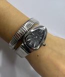 Bvlgari Serpenti Tubogas 01 Volta 35mm Aço Mostrador Preto