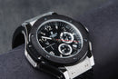 Hublot Big Bang 44mm Aço Mostrador Preto Bezel Preto