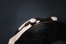 Hublot Classic Fusion 45mm Rosé Mostrador Preto Bisel Rosé