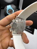Hublot Classic Fusion Aço Magic Blue Chrono 45mm Aço/OxBlue