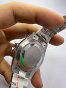 Rolex Oyster Perpetual Oystersteel 41mm, Mostrador Verde - CLONE