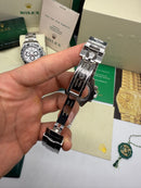 Rolex Daytona 40mm Aço, Mostrador Preto