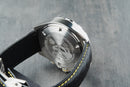 Tag Heuer F1 SENNA, 43mm Aço, Mostrador Cinza Bezel, Fixo Pulseira Couro