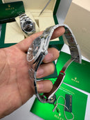 Rolex Datejust Oyster, 41mm, Oystersteel, Mostrador Verde Menta - CLONE