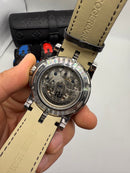 Roger Dubuis Excalibur Tourbillon Duplo 45mm Aço