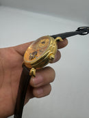Vacheron Constantin Fases da Lua Turbilhão Aço/Dourado 42mm, Mostrador Dourado