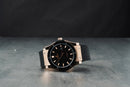 Hublot Classic Fusion 45mm Rosé Mostrador Preto Bisel Preto