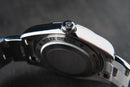 Rolex Milgauss 40mm Aço Mostrador Preto Luneta Lisa Pulseira Oyster