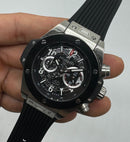 Hublot Big Bang 44mm Aço Mostrador Preto Esqueleto
