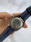 Panerai Luminor Marina 44mm Aço Mostrador Azul Pulseira Nylon