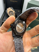Audemars Piguet Royal Oak 41mm Esqueleto Aço/OxBlack
