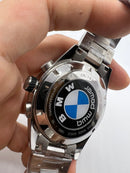 TAG Heuer Carrera BMW Aço 43mm Mostrador Branco