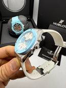 Hublot Classic Fusion Aço Magic Blue Chrono 45mm Aço/OxBlue
