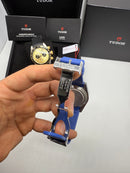Tudor Black Bay Chrono 41mm, Mostrador Azul - Borracha