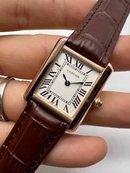 Cartier Relógio Tank Must Aço/Rose 36mm/41mm
