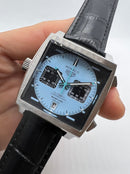 TAG Heuer Mônaco Cronógrafo, 39mm, Mostrador Azul