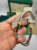 Rolex Date-Just 31mm Aço/Dourado Pulseira Jubilee