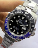 Rolex GMT-Master ll 40mm, Batman, Aço, Pulseira Oyster - CLONE