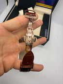 Vacheron Constantin Traditionnelle Turbilhão Excellence Rose Mostrador Branco