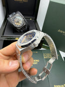 Audemars Piguet Royal Oak 41mm Esqueleto, Pulseira Aço