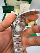 Rolex DateJust 41/36mm Aço, Mostrador Azul, Pulseira Oyster