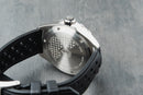 Tag Heuer F1 43mm Aço Mostrador Laranja Luneta Preta Pulseira Borracha