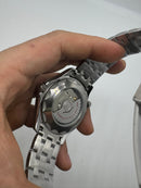 Omega Seamaster Co-Axial 40mm Mostrador Cinza