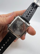 TAG Heuer Mônaco Cronógrafo, 39mm, Mostrador Preto