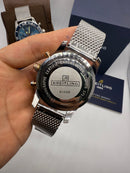 Breitling Superocean Crono Aço 44mm Pulseira Aço Milanes