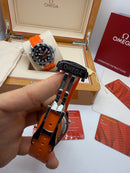 Omega Planet Ocean 007 Co-Axial Master Chronometer - 45,5mm Aço - Puls. Borracha